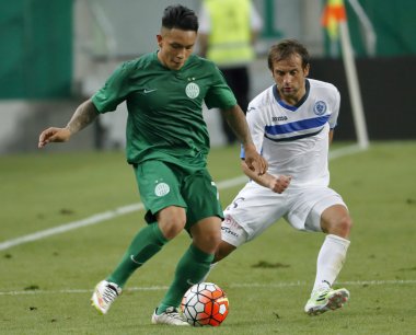 Zeljeznicar Uefa El vs Ferencvaros niteleyici futbol maçı