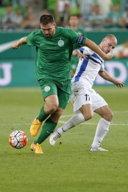 Zeljeznicar Uefa El vs Ferencvaros niteleyici futbol maçı