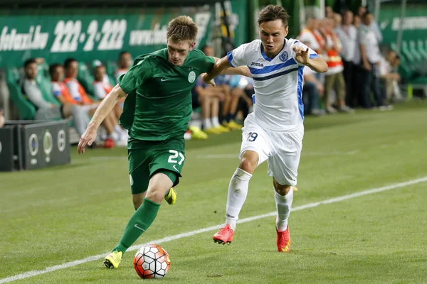 Ferencvaros vs. Zeljeznicar UEFA EL qualifier football match — Stock Photo, Image