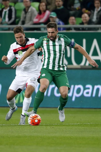 Ferencvaros vs. Honved OTP Bank League football match — Stock Photo, Image