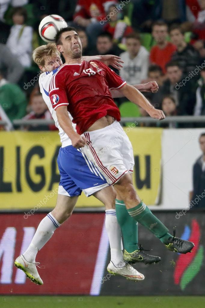 Hungary Vs Faroe Islands Uefa Euro 16 Qualifier Football Matc Stock Editorial Photo C Szirtesi