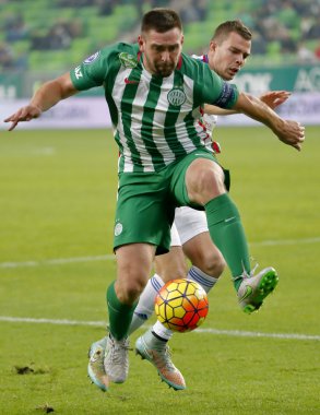 Ferencvaros vs Vasas Otp Bankası Ligi futbol maçı