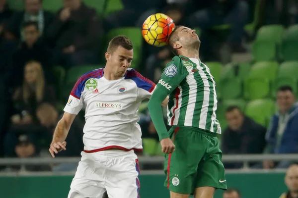 Ferencvaros vs. Vasas OTP Bank League football match — Stock Photo, Image