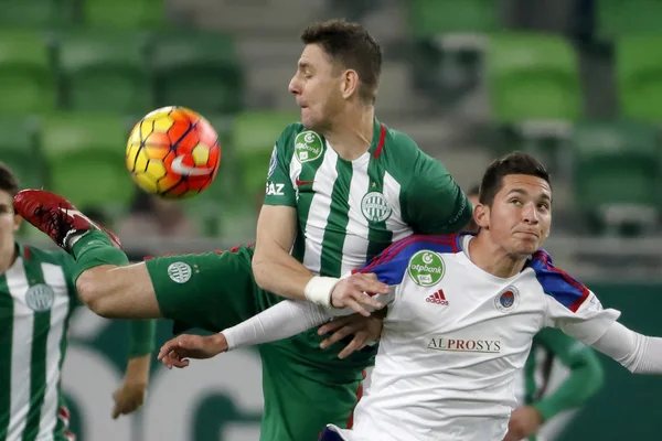 Ferencvaros vs. Vasas OTP Bank League football match — Stock Photo, Image