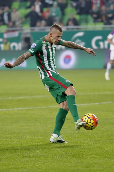 Ferencvaros 与瓦萨 Otp 银行联盟足球比赛 — 图库照片