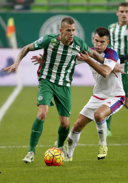 Ferencvaros vs. Vasas Otp Bank ligan fotbollsmatch — Stockfoto