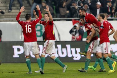 Hungary vs. Norway UEFA Euro 2016 qualifier play-off football match