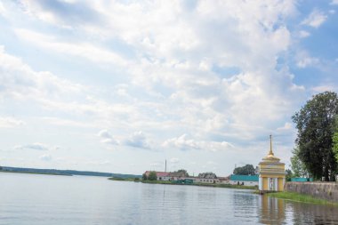 Nil çölü. Nilo Manastırı - Stolobenskaya Çölü. Tver bölgesi.