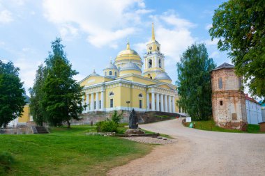 Nil çölü. Nilo Manastırı - Stolobenskaya Çölü. Tver bölgesi.