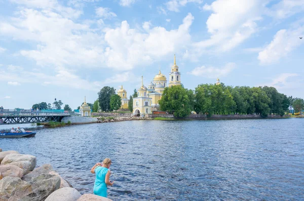 Desierto Del Nilo Monasterio Del Nilo Desierto Stolobenskaya Región Tver —  Fotos de Stock