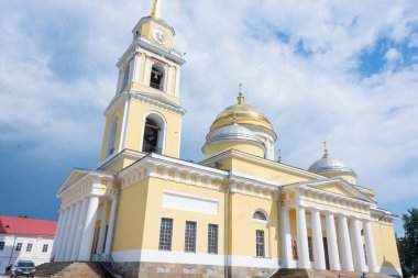 Nil Çölü. Nilo-Stolobenskaya Çölü Manastırı. Tver bölgesi.