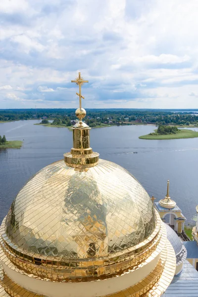 Desierto Del Nilo Monasterio Del Desierto Nilo Stolobenskaya Región Tver —  Fotos de Stock