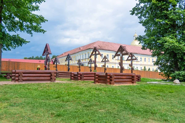 Deserto Nilo Mosteiro Nilo Stolobenskaya Pustyn Região Tver — Fotografia de Stock