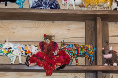 Süt ve jöleli peynir tarihi müzesi. Müze sergileri. Rusya, Moskova bölgesi, Pushkinsky bölgesi, LLC 