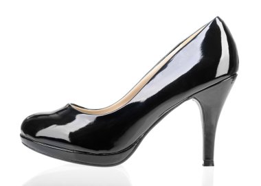 beyaz izole kadın ayakkabı