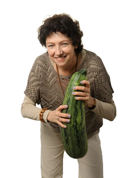 Grote courgette — Stockfoto