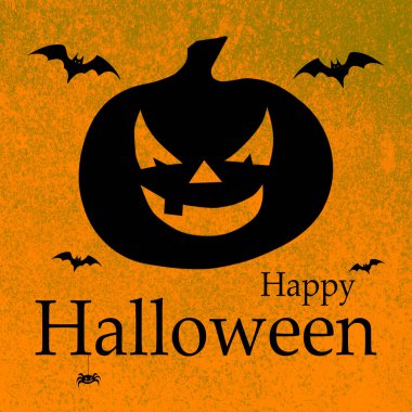 Yarasalı Cadılar Bayramı balkabağı