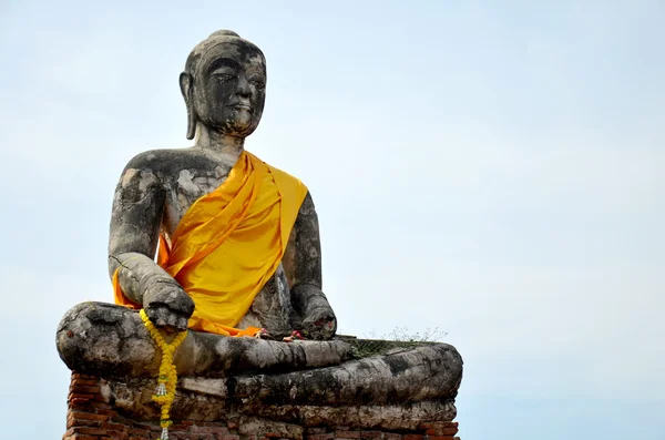 Wat Worachet Tharam temple at Ayutthaya, Thailand — Stock Photo, Image