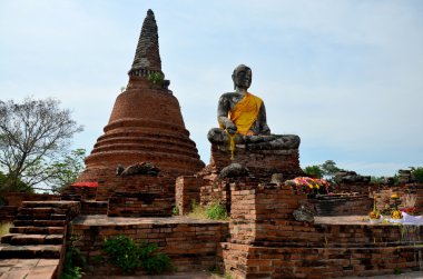 WAT Worachet Tharam Tapınağı'nda Ayutthaya, Tayland