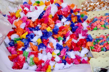 Şeker ve aperatif Tay tarzı renkli ambalaj