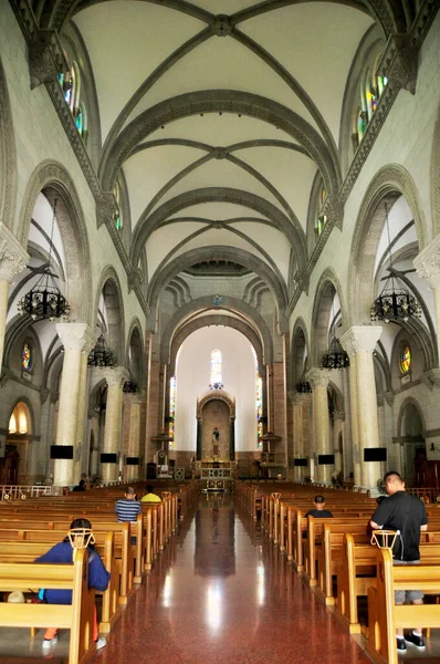 Innenarchitektur Der Minor Basilica Und Der Metropolitankathedrale Der Unbefleckten Empfängnis — Stockfoto