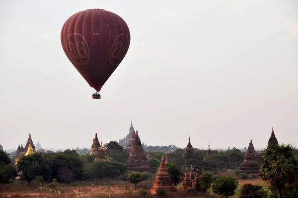 View Cityscape Bagan Pagan Ancient City Landscape Unesco World Heritage — Foto de Stock