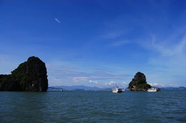 Halong Long Bay Unesco World Natural Heritage Site Popular Travel — Stock Photo, Image