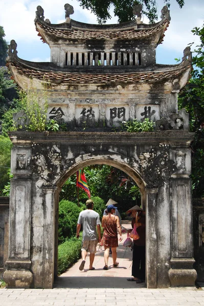 King Emperor Dinh Tien Hoang Temple Nhat Tru Pagoda Hoa — Stock Photo, Image