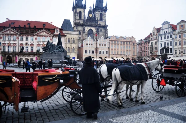 Çek Cumhuriyeti Nin Prag Şatosu Nda Aralık 2016 Prag Prag — Stok fotoğraf