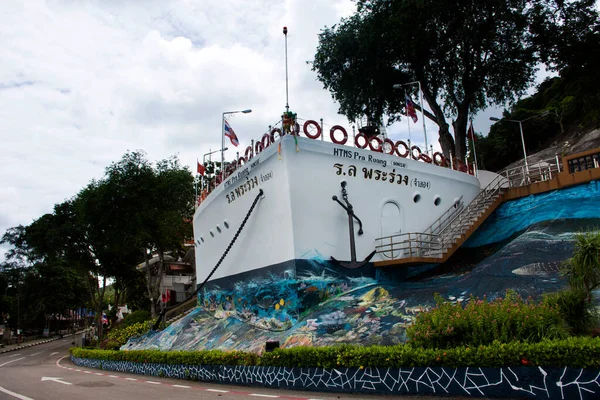 Krom Luang Chumphon Monumento Almirante Príncipe Abhakara Kiartivongse Santuario Para — Foto de Stock