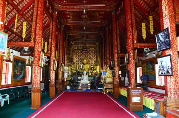 Wat Phra Sing se encuentra en Chiang Rai, Tailandia — Foto de Stock