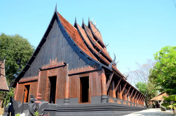 Maison Noire connue sous le nom de Ban Dam ou Baandam Museum — Photo