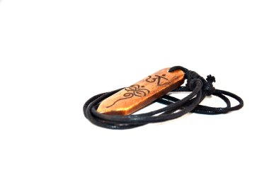 Kolye ve kolye muska bilgelik Nepal stil gözleri