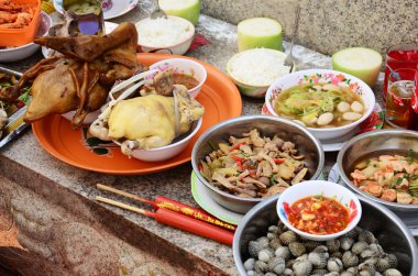 Kurban atası ibadet için sunan