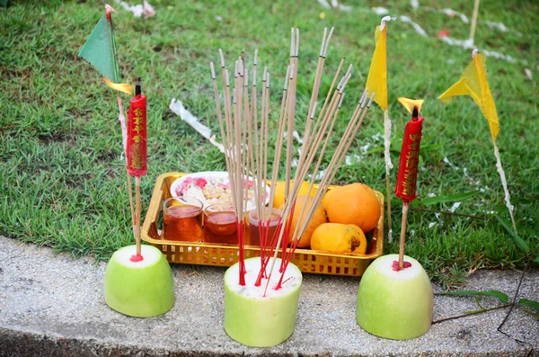 Atası Worshipping ve kurban sunan