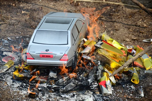 Yanmak Joss kağıt veya para Halk Festivali Çin kültürü cehennem