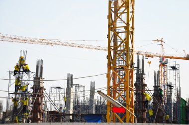 Makine inşaat şantiye worker Oluşturucu