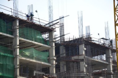 Makine inşaat şantiye worker Oluşturucu