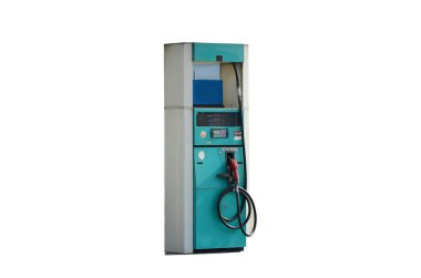 Terk edilmiş gaz pompa istasyonu