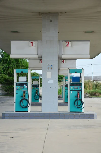 Abandoned gas pump Station — Stock Photo, Image