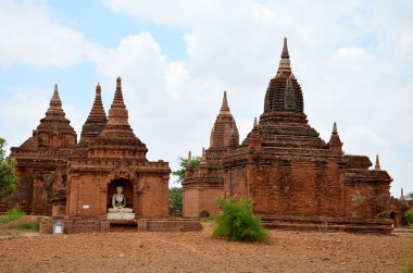Templs ve pagoda Bagam, Myanmar
