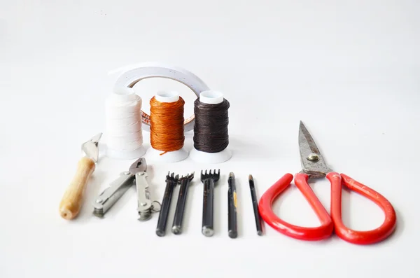 Outils pour cuir fait à la main — Photo