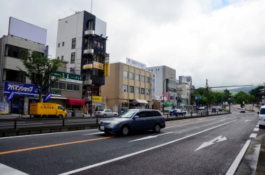 Trafik yol Nara City