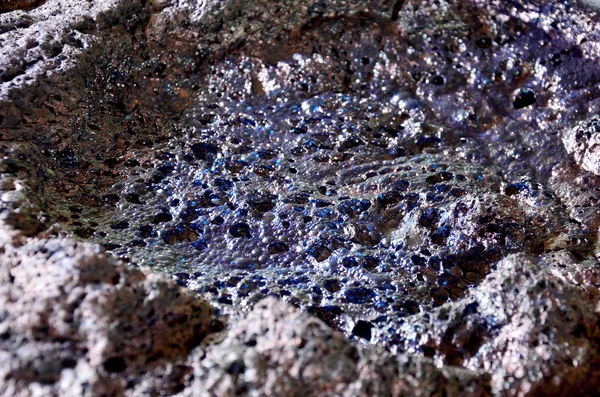 Kimyasal ve sıvı boya Mauhom renk tencereye — Stok fotoğraf