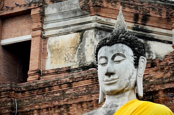 Buddha Statue of Wat Yai chai mongkhon — Stock Photo, Image