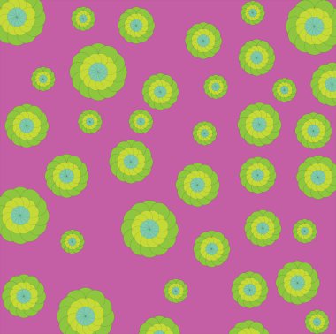 Çiçek ve mor arka plan