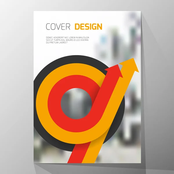 Moderna cover design, layout broschyr mall, abstrakt komposition, täcka presentation på a4. Geometriska design. Royaltyfria Stockvektorer