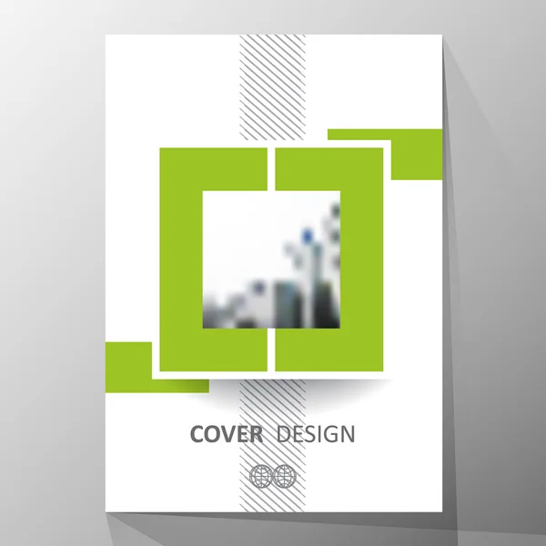 Moderna cover design, layout broschyr mall, abstrakt komposition, täcka presentation på a4. Geometriska design. Stockillustration