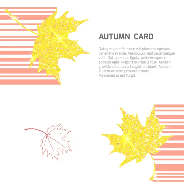 Autunno astratto sfondo floreale . Grafiche Vettoriali