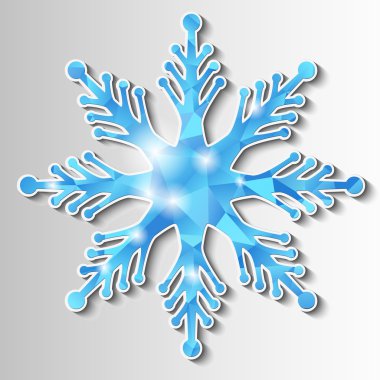 Kar tanesi, çokgenler.